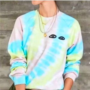 Clare V. tie-dyed sweatshirt, women’s small